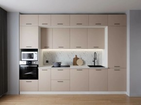 Кухонный гарнитур Шампань 3400 (Стол. 26мм) в Лесном - lesnoy.mebel24.online | фото