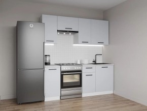 Кухонный гарнитур Смоки 2000 (Стол. 38 мм) в Лесном - lesnoy.mebel24.online | фото