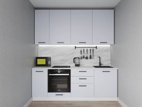 Кухонный гарнитур Смоки 2200 h950 (Стол. 26мм) в Лесном - lesnoy.mebel24.online | фото 1
