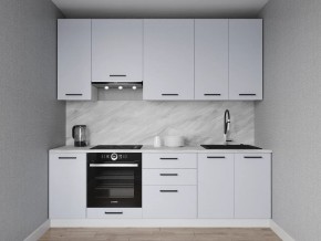 Кухонный гарнитур Смоки 3000 h950 (Стол. 26мм) в Лесном - lesnoy.mebel24.online | фото