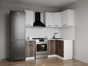 Кухонный гарнитур Старое Дерево 2000*1200 (Стол. 38мм) в Лесном - lesnoy.mebel24.online | фото