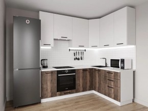 Кухонный гарнитур Старое Дерево 2200*1600 h950 (Стол. 38мм) в Лесном - lesnoy.mebel24.online | фото