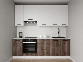 Кухонный гарнитур Старое Дерево 2400 h950 (Стол. 38мм) в Лесном - lesnoy.mebel24.online | фото