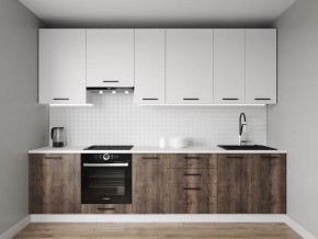 Кухонный гарнитур Старое Дерево 3000 h950 (Стол. 26мм) в Лесном - lesnoy.mebel24.online | фото