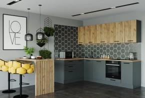 Кухонный гарнитур угловой Дели 2600*1600 (Стол. 26мм) в Лесном - lesnoy.mebel24.online | фото