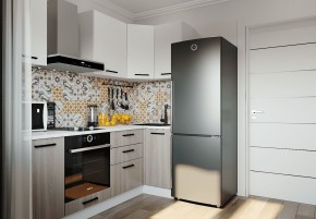 Кухонный гарнитур угловой Демо 2200х1000 (Стол. 38мм) в Лесном - lesnoy.mebel24.online | фото