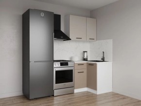 Кухонный гарнитур угловой Каппучино 1000*1000 (Стол. 38мм) в Лесном - lesnoy.mebel24.online | фото