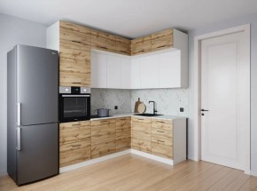 Кухонный гарнитур угловой Лада 2200*1700 (Стол. 26мм) в Лесном - lesnoy.mebel24.online | фото