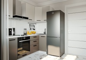Кухонный гарнитур угловой Латте 2200х1000 (Стол. 26мм) в Лесном - lesnoy.mebel24.online | фото
