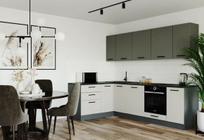 Кухонный гарнитур угловой Лофт 2600х1600 (Стол. 26мм) в Лесном - lesnoy.mebel24.online | фото