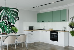 Кухонный гарнитур угловой Муссон 2600х1600 (Стол. 26мм) в Лесном - lesnoy.mebel24.online | фото