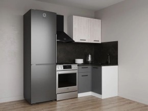 Кухонный гарнитур угловой Санторини 1000*1000 (Стол. 38мм) в Лесном - lesnoy.mebel24.online | фото