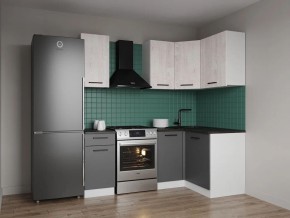 Кухонный гарнитур угловой Санторини 2000*1200 (Стол. 38мм) в Лесном - lesnoy.mebel24.online | фото