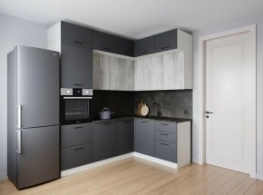 Кухонный гарнитур угловой Санторини 2200*1700 (Стол. 26мм) в Лесном - lesnoy.mebel24.online | фото