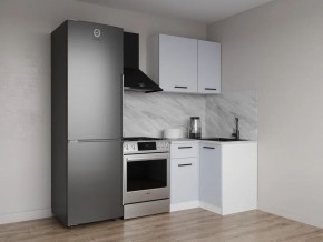 Кухонный гарнитур угловой Смоки 1000*1000 (Стол. 38 мм) в Лесном - lesnoy.mebel24.online | фото