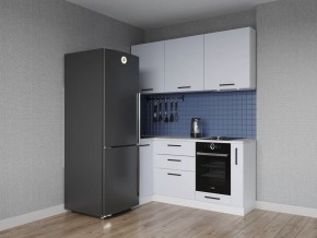 Кухонный гарнитур угловой Смоки 1000*1800 (Стол. 26мм) в Лесном - lesnoy.mebel24.online | фото