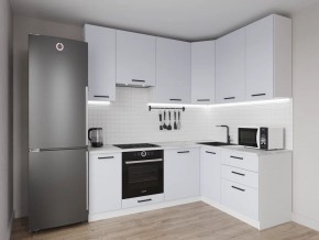 Кухонный гарнитур угловой Смоки 2200*1600 h950 (Стол. 38мм) в Лесном - lesnoy.mebel24.online | фото