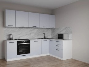 Кухонный гарнитур угловой Смоки 2600*1600 (Стол. 26мм) в Лесном - lesnoy.mebel24.online | фото