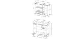 Кухонный гарнитур Виола 1000 (Стол. 26мм) в Лесном - lesnoy.mebel24.online | фото 3