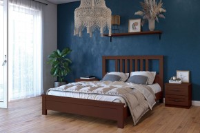 ЛАУРА Кровать из массива 1200 в Лесном - lesnoy.mebel24.online | фото 1