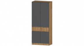 ЛЕНОРА Шкаф 2х створчатый (графит) в Лесном - lesnoy.mebel24.online | фото