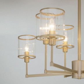 Люстра на штанге Eurosvet Inari 60144/8 золото в Лесном - lesnoy.mebel24.online | фото 2
