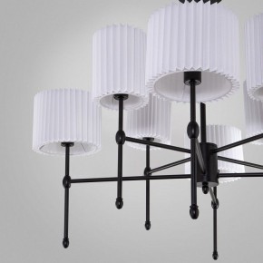 Люстра на штанге Eurosvet Notturno 60162/8 черный в Лесном - lesnoy.mebel24.online | фото 4