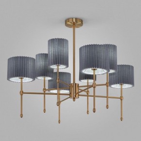 Люстра на штанге Eurosvet Notturno 60162/8 латунь в Лесном - lesnoy.mebel24.online | фото