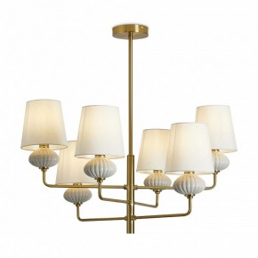 Люстра на штанге Freya Ceramics FR2029PL-06BS в Лесном - lesnoy.mebel24.online | фото 3