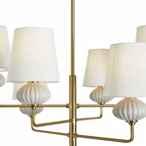 Люстра на штанге Freya Ceramics FR2029PL-06BS в Лесном - lesnoy.mebel24.online | фото 5