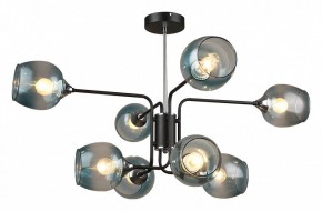 Люстра на штанге Imex 3564 MD.3564-8-S BK+CH в Лесном - lesnoy.mebel24.online | фото