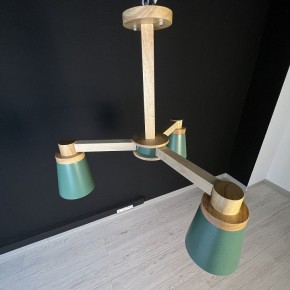 Люстра на штанге Imperiumloft Prop Green prop01 в Лесном - lesnoy.mebel24.online | фото 3