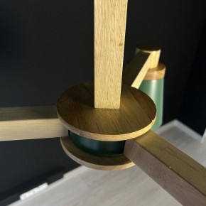 Люстра на штанге Imperiumloft Prop Green prop01 в Лесном - lesnoy.mebel24.online | фото 5