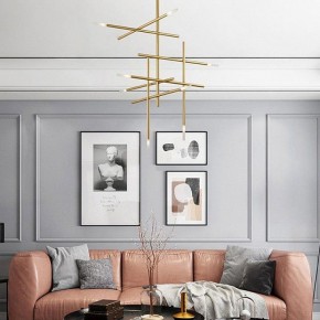 Люстра на штанге Imperiumloft Traverse Gold TRAVERSE01 в Лесном - lesnoy.mebel24.online | фото 4