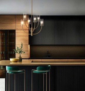 Люстра на штанге Maytoni Arco MOD223PL-06BS в Лесном - lesnoy.mebel24.online | фото 6