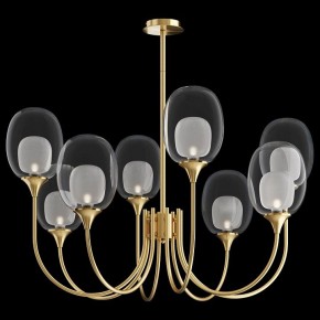 Люстра на штанге Maytoni Aura MOD016PL-08BS в Лесном - lesnoy.mebel24.online | фото 2