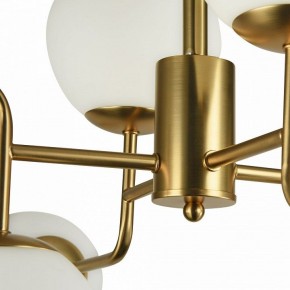 Люстра на штанге Maytoni Erich MOD221-PL-08-G в Лесном - lesnoy.mebel24.online | фото 8