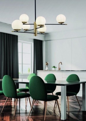 Люстра на штанге Maytoni Nostalgia MOD048PL-06G в Лесном - lesnoy.mebel24.online | фото 3
