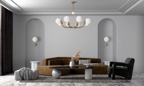 Люстра на штанге Maytoni Rendez-vous MOD109PL-08BS в Лесном - lesnoy.mebel24.online | фото 2
