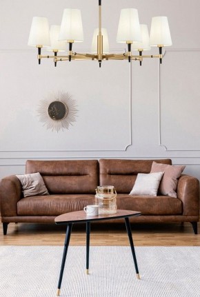 Люстра на штанге Maytoni Zaragoza H001CL-07BS в Лесном - lesnoy.mebel24.online | фото 5