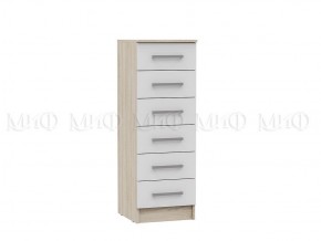 МАРТИНА СГ Комод 400 (венге/белый) в Лесном - lesnoy.mebel24.online | фото