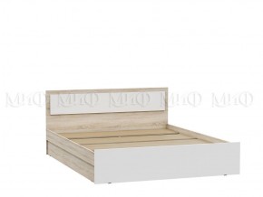 МАРТИНА СГ Кровать 1200 (дуб сонома/белый) в Лесном - lesnoy.mebel24.online | фото