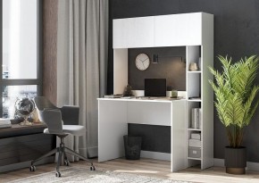 МАЙНД-02 Стол компьютерный (белое дерево) в Лесном - lesnoy.mebel24.online | фото