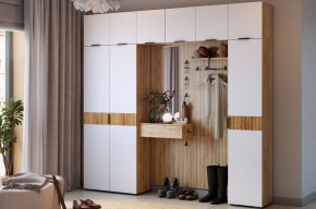 МЕБЕЛЬСОН К12 Прихожая (белое дерево) в Лесном - lesnoy.mebel24.online | фото