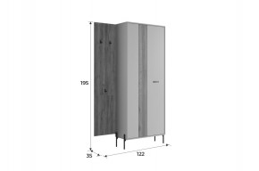 МЕБЕЛЬСОН К8 Прихожая в Лесном - lesnoy.mebel24.online | фото 2