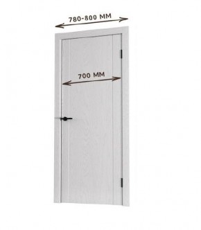 Межкомнатная дверь Bolivar Каньон браун (комплект) 700 в Лесном - lesnoy.mebel24.online | фото