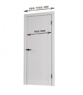 Межкомнатная дверь Bolivar Каньон браун (комплект) 900 в Лесном - lesnoy.mebel24.online | фото