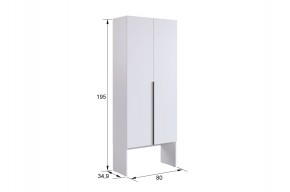 МЕРСИ Прихожая (модульная) белое дерево в Лесном - lesnoy.mebel24.online | фото 4