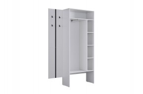 МЕРСИ Прихожая (модульная) белое дерево в Лесном - lesnoy.mebel24.online | фото 7