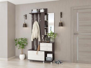 Модульная Прихожая Микс Арт Венге Цаво/Ясень Анкор Светлый в Лесном - lesnoy.mebel24.online | фото 1